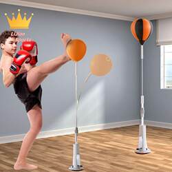 Vertical Boxing Speed Reaction Ball Indoor Sports Fitness Equipment for Children and Adults Sandbag Home Training Boxing Target