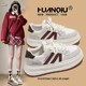 Global thick sole white shoes for women 2025 new summer student casual height-enhancing shoes niche versatile sports shoes