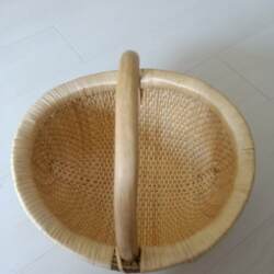 Baskets, Storage Baskets, Baskets for Rural Homestays, Steamer Baskets, Straw Baskets, Dustpans, Wicker Dustpans, Hand-Woven Wicker Baskets