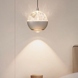 Modern Bedside Pendant Light, Modern Minimalist Living Room Background Wall Atmosphere, Bedroom Bedside Lamp, Minimalist Pendant Light