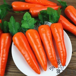 Simulated Carrot and White Radish Model Fake Vegetables Decoration Home Cabinet Display Event Photo Props
