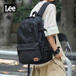 Lee High School Student Backpack Men's Bag Commuter Backpack Junior High School Computer Bag Large Capacity Travel Bag Backpack Women