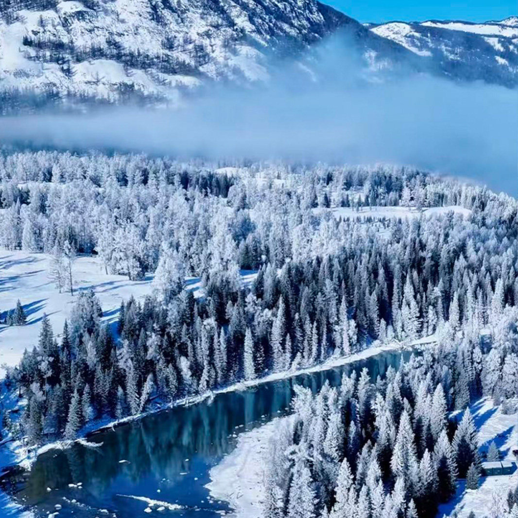 【阿勒泰冰浮体验】新疆喀纳斯禾木吉克普林滑雪赛里木湖8日游