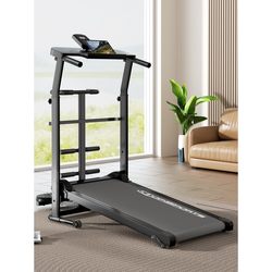 Xinjiang Tibet Free Shipping Treadmill for Home Use, Small Indoor Household Non-Electric, Non-Powered, Multifunctional Mechanical Walking Machine