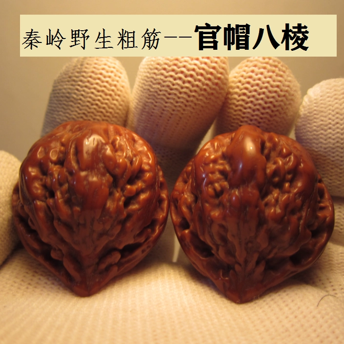 粗筋霸王龙核桃秦岭文玩把玩狮子头虎头金蟾太白山