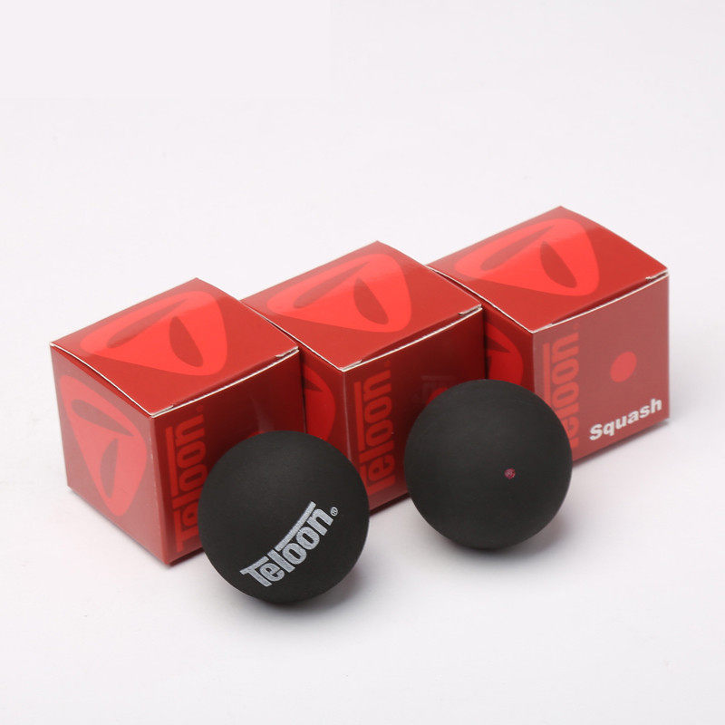 경기 훈련 특수 스쿼시 초급 중급 초급 탄성 저속 고급 싱글 및 더블 바스켓 노란색 및 빨간색 도트 벽 라켓-