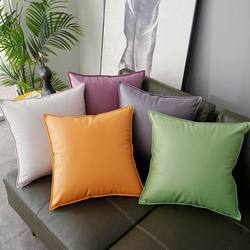 Tech Fabric Throw Pillow Sofa Living Room Cushion Cover Without Insert Nordic Banzhen High-End Ktv Bed Headrest Cushion