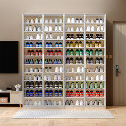 Steel Glass Shoe Cabinet for Home Entrance, Entryway, Foyer, Integrated Wall-Mounted Storage Cabinet, 2025 New Model, High-End