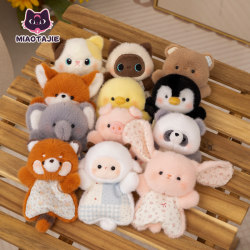 Meow Sister's Original Bean Bag Comfort Doll Plush Toy Healing Squeeze Lamb Doll Cute Husky Bean Bag