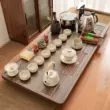Bộ ấm trà hoàn chỉnh, ấm đun nước hoàn toàn tự động, khay trà tích hợp, phòng khách gia đình, bàn trà Kung Fu pha trà, hiện đại và đơn giản bàn trà sắt sơn tĩnh điện