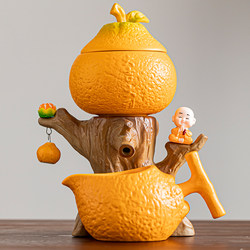 2025 New Model Ceramic Automatic Tea Set Kung Fu Teapot Teacup Home Use Light Luxury High-End Lazy Tea Brewing Gadget