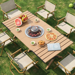Outdoor Barbecue Table Stove Portable Folding Camping Table Home Camping Barbecue Stall Commercial 2025 New Model Fire Pit