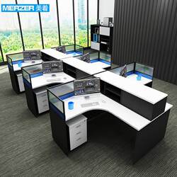 Office Desk, Staff, Company Office, Office Building, Office Worker, Partition, Cubicle, L-Shaped, T-Shaped, Combined Workstation