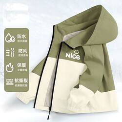 Children's Clothing Boys' Jacket Spring 2025 New Big Kids' Windbreaker Hooded Spring and Autumn Jacket Sportswear Top