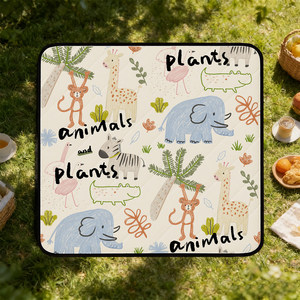Outdoor field pads and thick waterproof suburbs camping camping with portable cushion cushion cushion cushion spring tour beach can be folded can be folded