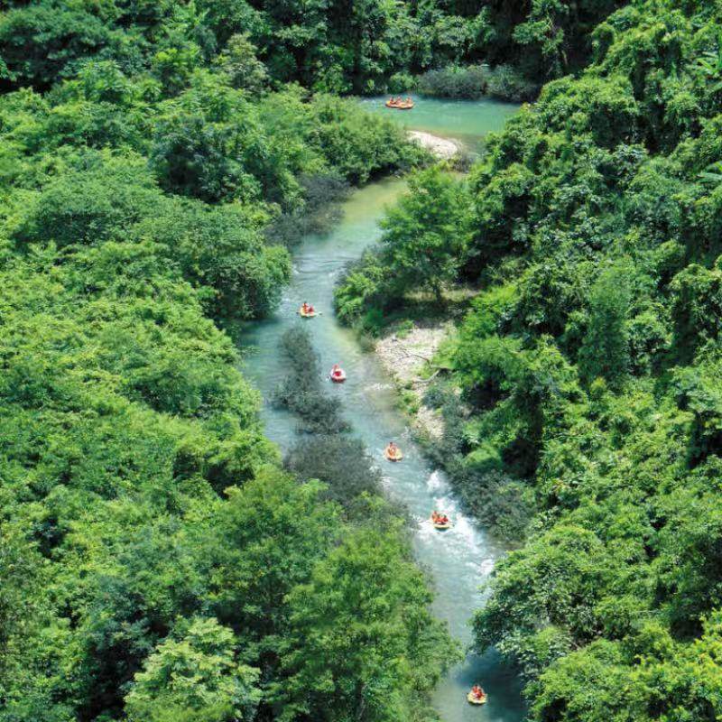 广西旅游 德天瀑布/通灵峡谷/明仕田园2天1晚两日游北海/南宁出发