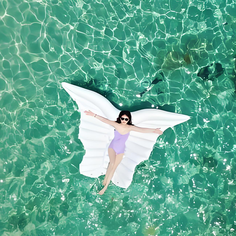 三亚百福岛太阳湾一日游玻璃海果冻海DSD快艇出海浮潜魔毯拍照