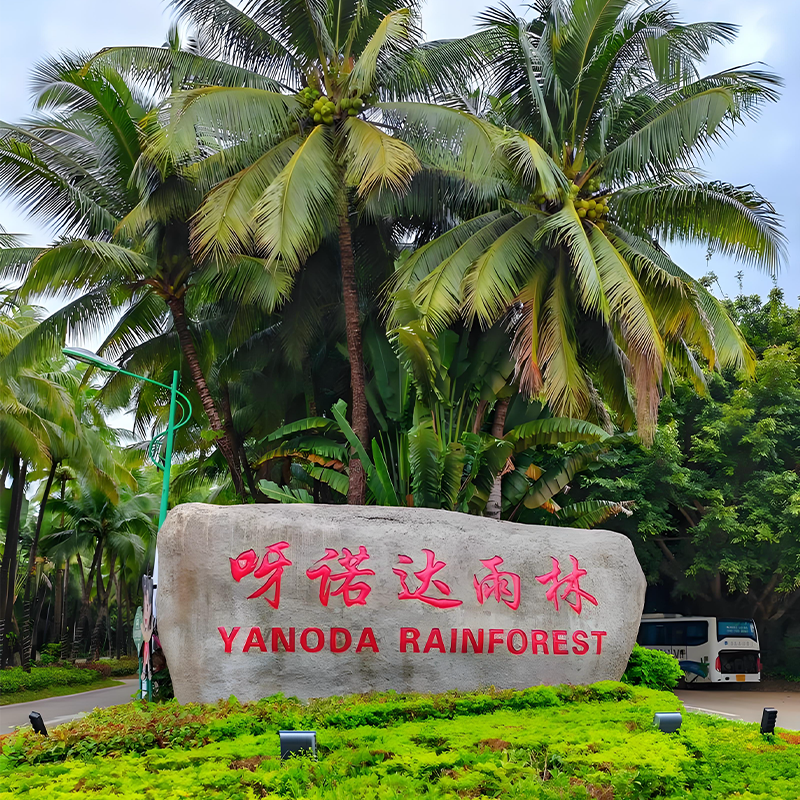 自在三亚全景点3天2晚蜈支洲岛南山游艇出海森林公园分界洲一日游