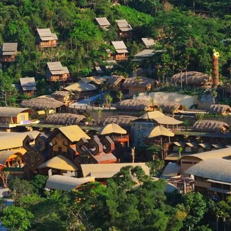 三亚槟榔谷一日游南湾猴岛槟榔谷飞禽世界黎族文化玫瑰谷跟团纯玩