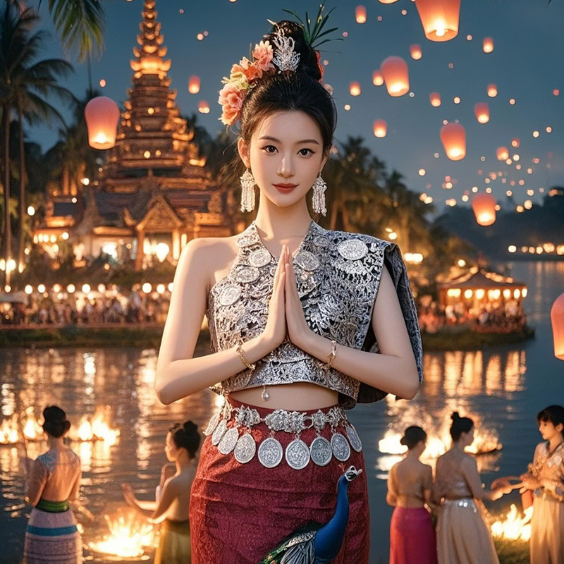 轻奢8人家庭小团四钻酒店 云南西双版纳旅游5天4晚野象谷星光夜市