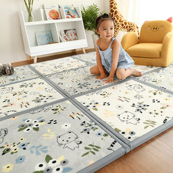 Interlocking Carpet Soundproof Floor Mat, Crawling Mat, Foam Mat, Children's Xpe Mat, Under-Bed Anti-Fall Tatami, Floor Sleeping Mat