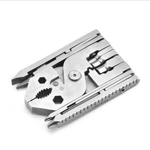 
Stainless steel multi-purpose pliers 25-in-1 portable folding pliers screwdriver outdoor multi-purpose tool