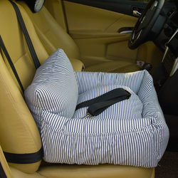 Car dog kennel, puppy car riding artifact, dog car kennel, pet car mat, front and rear dog outing safety seats