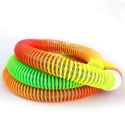 Colorful massage spring hula hoop soft plastic hula hoop hula hoop children's adult fitness equipment