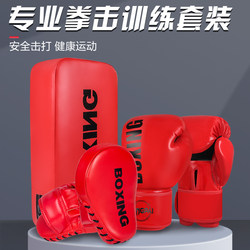 Boxing Glove Set with Hand and Foot Targets for Adults and Children, Martial Arts Training Equipment for Men and Women, Professional