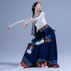 Tibetan Dance Performance Costumes, Solo Dance Repertoire, Art Exam, Water Sleeves, Class Uniforms, Practice Clothes, Group Dance, Children's Dance
