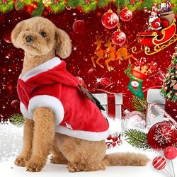 Dog clothes, warm and festive clothes, dog clothes, pet Christmas clothes, Christmas clothes, pet clothes