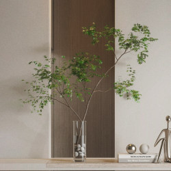 Artificial Flowers, Indoor Living Room Desktop, Simulated Green Plants, Chicken Claws, Maple Branches, Potted Plants, Decorative Ornaments