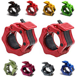 5cm Barbell Quick Lock Universal Olympic Bar Clamp Dumbbell Weight Fixing Clip Weightlifting Bench Press Dumbbell Lock