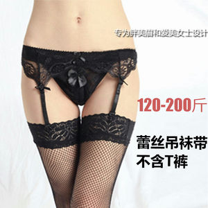 Large -size sexy lace ribbon, fat MM plus fat triangle long stockings, thigh net socks, mood stockings female

