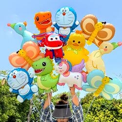 Children's Cartoon New Animal Clip-On Birthday Balloon Scene Decoration Setup Popular in Parks and Night Markets for Stalls
