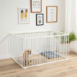 Dog Cage, Cat Cage, Villa, Large, Medium and Small Dog Household Pet Dog Fence, Indoor Isolation Gate, Iron Cage