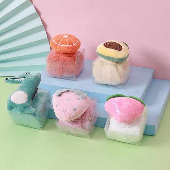 
New style, color support, cotton yarn can be boxed, coral finished product, universal shape, gift, towel, fabric cake