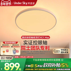 Undersky Xc1 Max Full-Spectrum Led Eye Protection Ceiling Light for Living Room, Bedroom, Study, and Children's Room