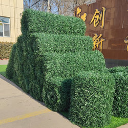 Simulated Christmas Grass Lawn, Fence Wall Grass, Artificial Plastic Lawn Plant Wall Decoration, Hot Selling Foreign Trade
