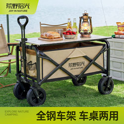 Wilderness Camping Cart, Outdoor Foldable Cart, Camping Cart, Picnic Cart, Small Delivery Cart, Children's Reclining Cart