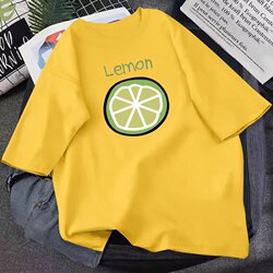 [100% Pure Cotton] Short-Sleeved T-Shirt for Women 2024 Summer Korean Style New Versatile Round Neck Student Loose Half-Sleeve for Women