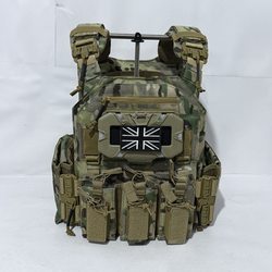 Military Enthusiast Equipment Quick-Release Tactical Vest 6094 Multifunctional Wear-Resistant Wargame Vest Cos Bulletproof Vest Black