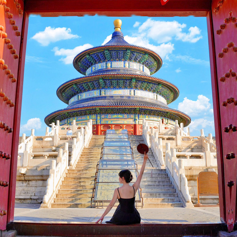 2-8人小团含机票+零自费北京旅游5天4晚跟团游故宫长城天坛圆明园