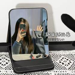 Mirror, Makeup Mirror, Foldable, Portable, Desktop, Single-Sided, Personal Vanity Mirror, Student, High-Definition, Small Mirror, Special for Men