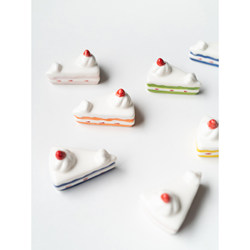 Small Rooftop Cake Chopstick Holder Zakka Hand-Painted Chopstick Holder Japanese-Style Fresh Underglaze Color Chopstick Holder Ceramic Holder