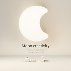 Cream Style Led Aisle Light, Corridor Light, Entrance Light, Simple Moon Entry Light, Cloakroom Light, Balcony Ceiling Light