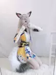 Đuôi Óc Chó quá khổ cosplay đạo cụ phụ kiện thắt lưng đồ trang trí anime lớn handmade sang trọng đuôi thú cáo đuôi sói Đồ chơi đuôi cáo