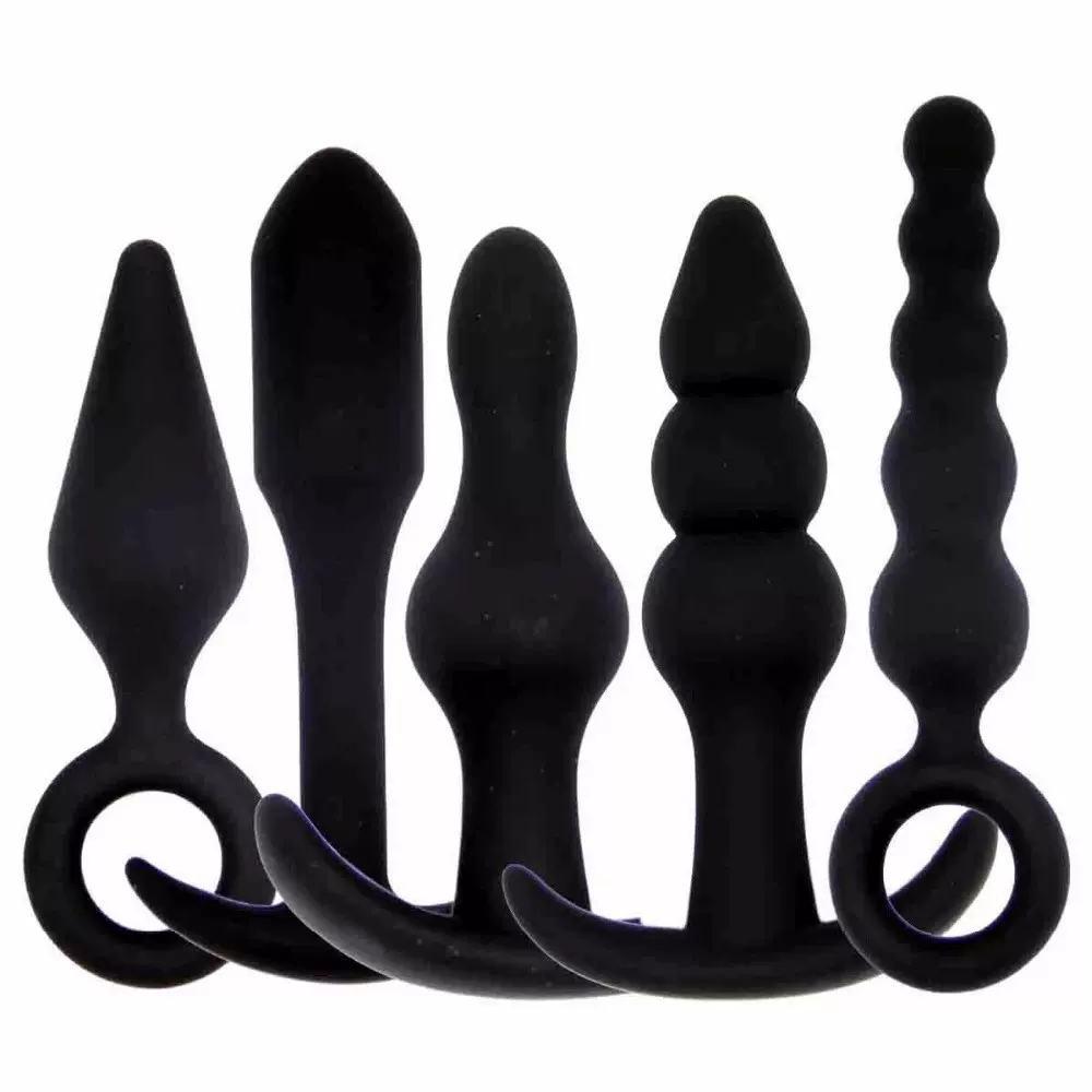 Men Sex Silicone Anal Plug Butt Plug Expander Dildo Prostate-Taobao Vietnam