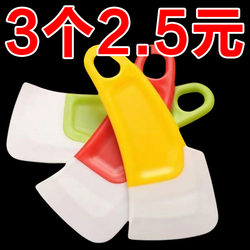 Kitchen Cleaning Soft Scraper Removes Oil Stains from the Bottom of Pots and Stoves, Food-Grade Soft Head Cleaner, Soft Silicone