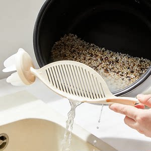 
Jiang Yan's same rice washing artifact food-grade filter rice washing sieve household kitchen rice washing and grain drainage baffle